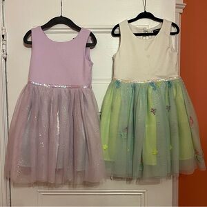 Zunie Girl’s Sleeveless Tulle Dresses Bundle Size 5